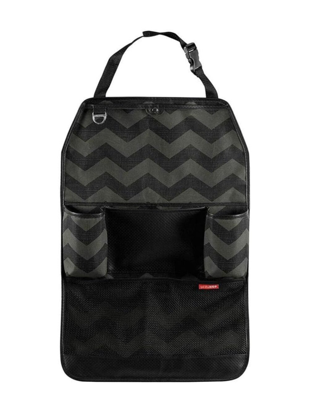 Skip Hop Back Seat Car Organizer, Style Driven, Black